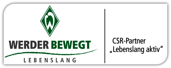 Logo: Werder bewegt - Lebenslang